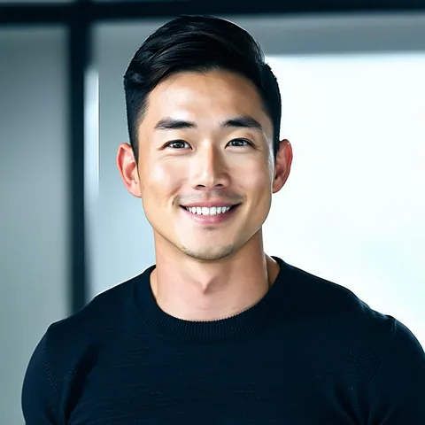 Archer Wang, CEO and CTO of Lipoker, smiling in a professional but casual portrait